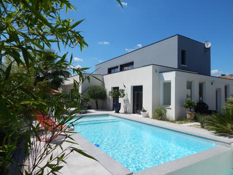 Villa contemporaine proche Montpellier et plages