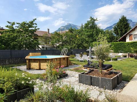 Gite La Porte des Alpes piscine et spa jacuzzi